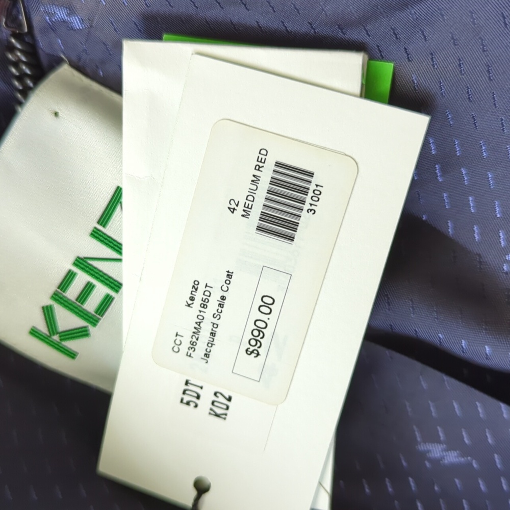 Kenzo coat - Picture 9 of 9